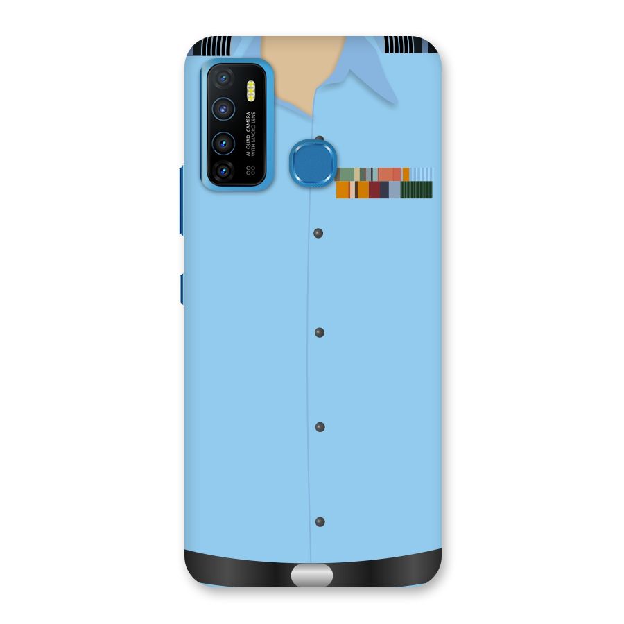 Air Force Uniform Back Case for Infinix Hot 9