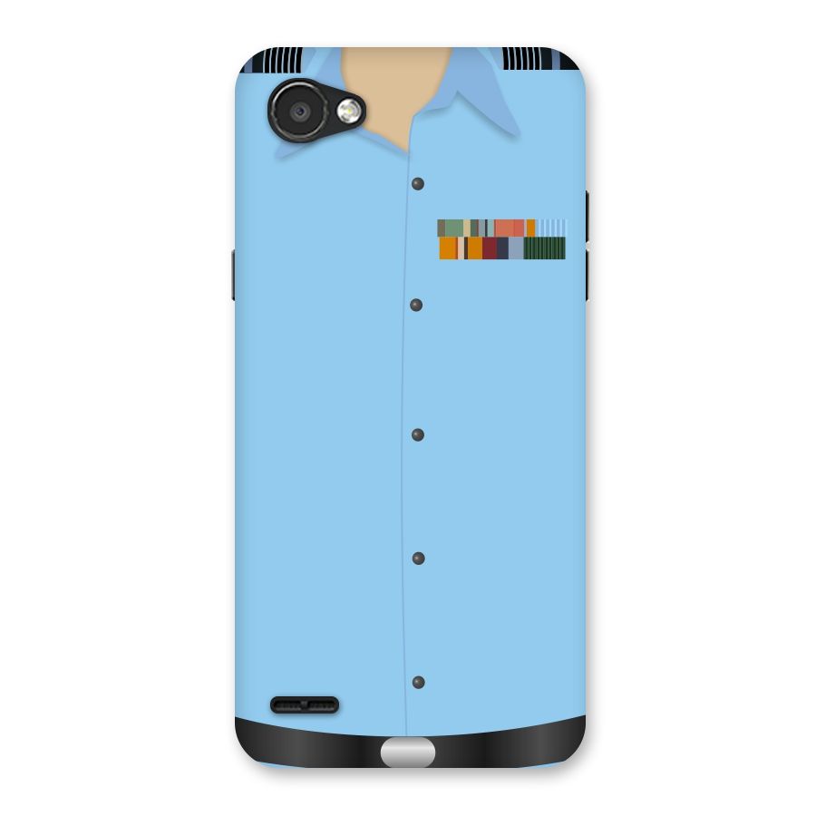 Air Force Uniform Back Case for LG Q6