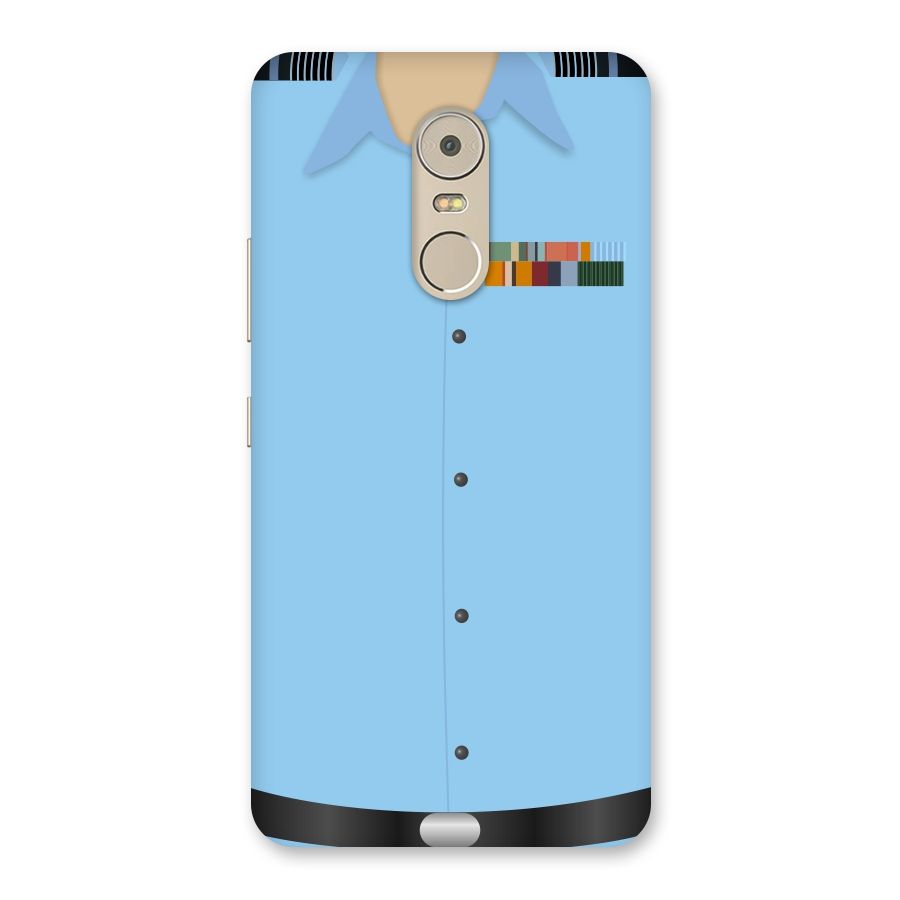 Air Force Uniform Back Case for Lenovo K6 Note