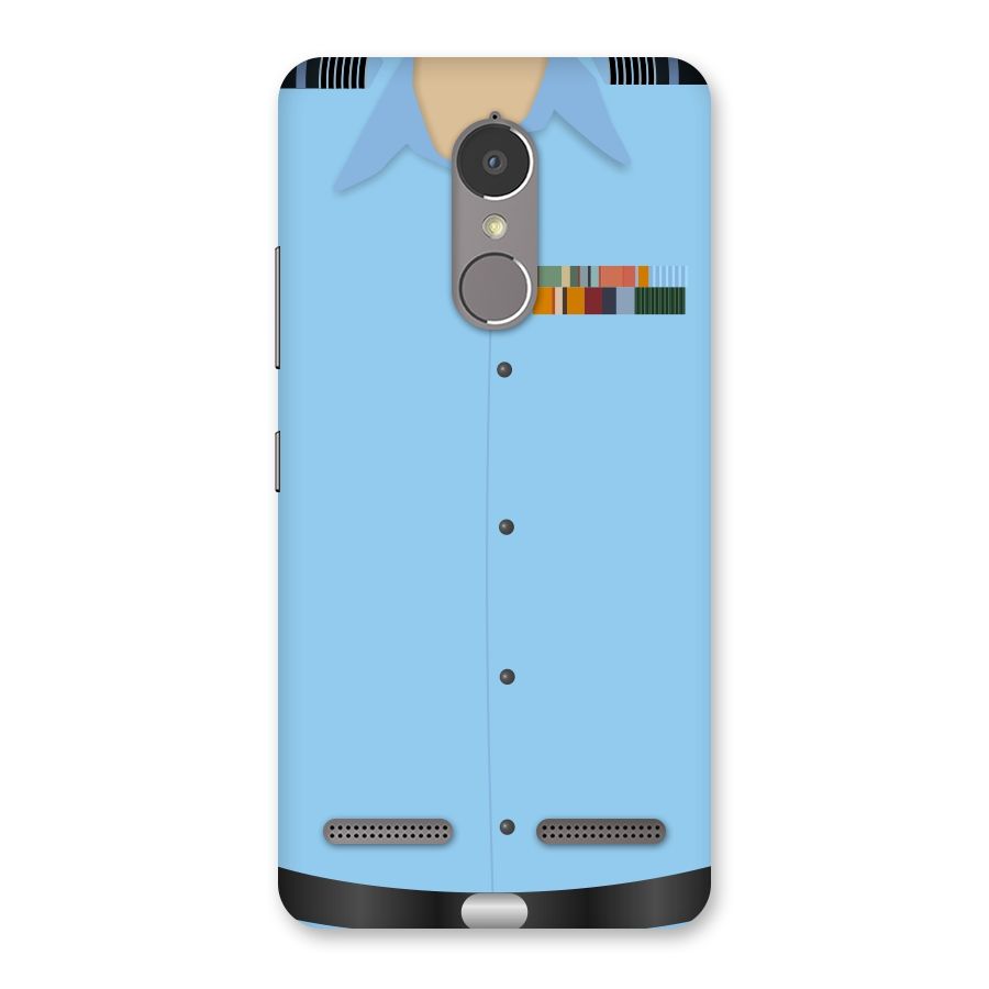 Air Force Uniform Back Case for Lenovo K6 Power