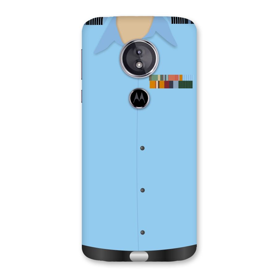 Air Force Uniform Back Case for Moto E5
