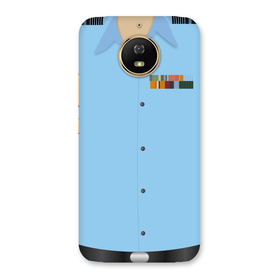 Air Force Uniform Back Case for Moto G5s