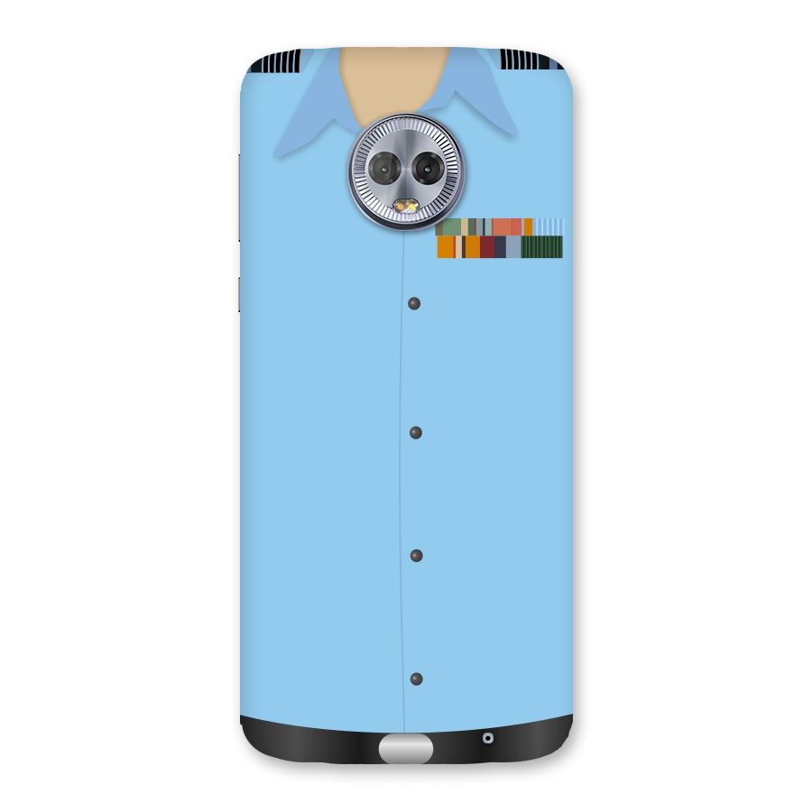 Air Force Uniform Back Case for Moto G6 Plus