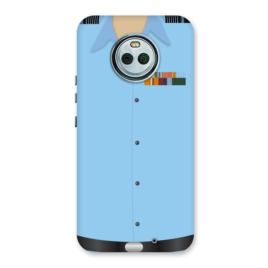 Air Force Uniform Back Case for Moto X4