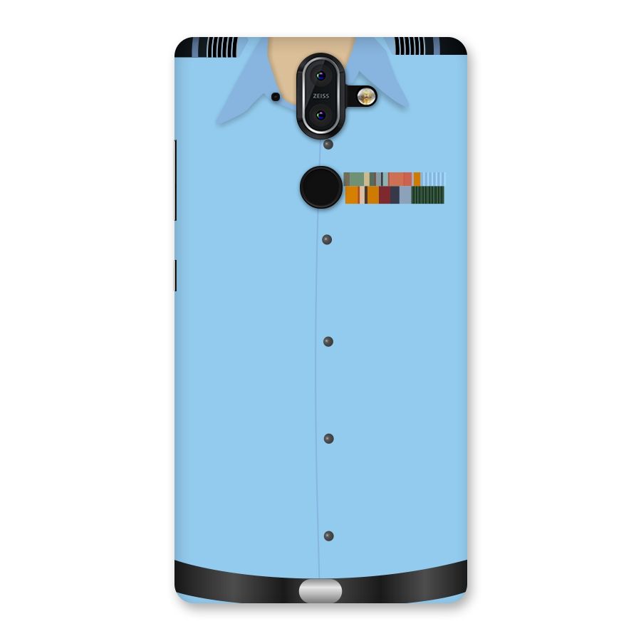 Air Force Uniform Back Case for Nokia 8 Sirocco