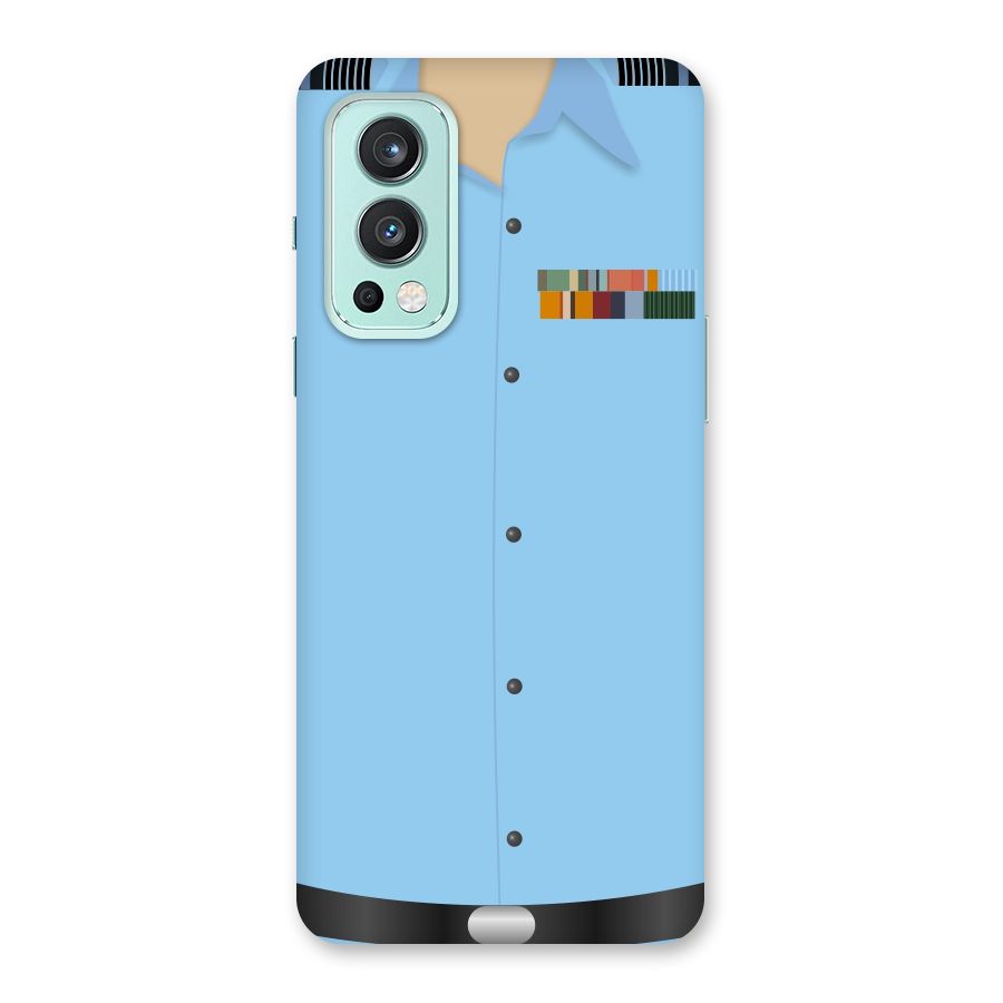 Air Force Uniform Back Case for OnePlus Nord 2 5G