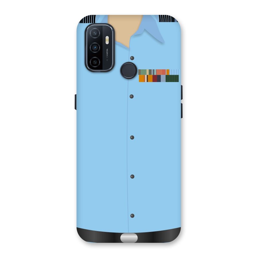 Air Force Uniform Back Case for Oppo A32