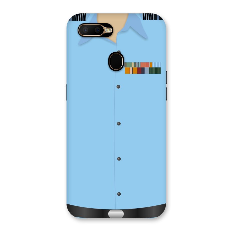 Air Force Uniform Back Case for Oppo A5s