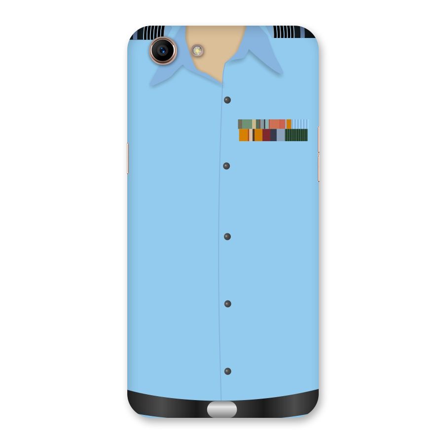 Air Force Uniform Back Case for Oppo A83 (2018)