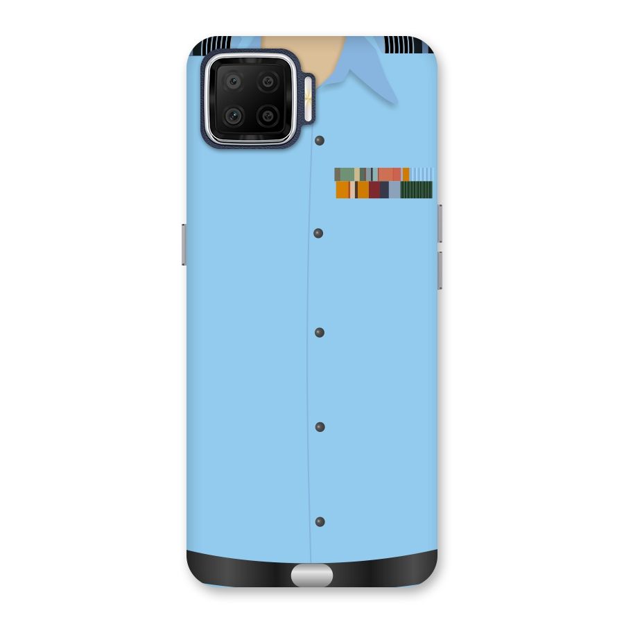 Air Force Uniform Back Case for Oppo F17