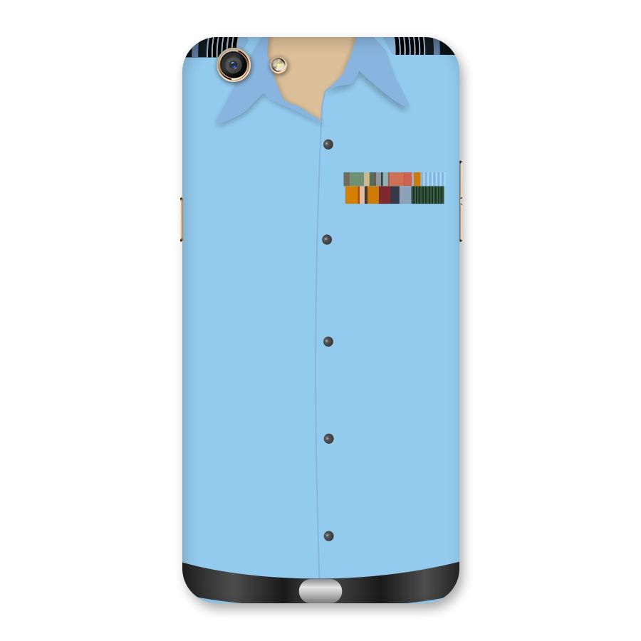 Air Force Uniform Back Case for Oppo F3