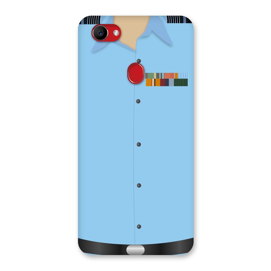 Air Force Uniform Back Case for Oppo F7