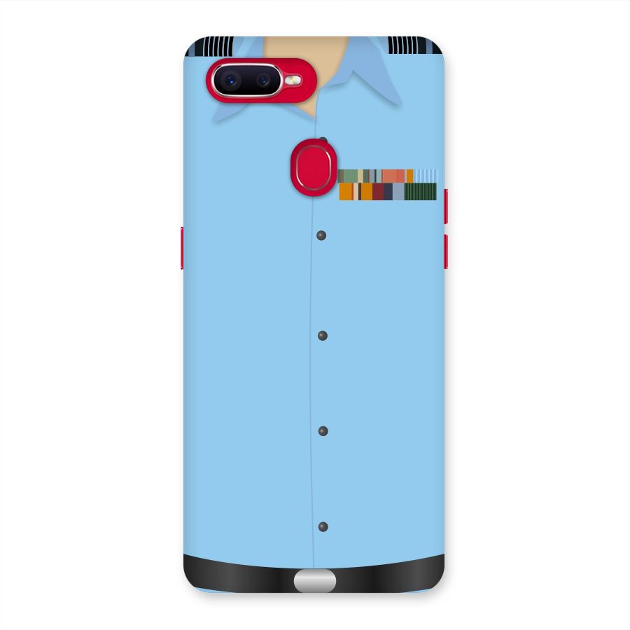 Air Force Uniform Back Case for Oppo F9 Pro