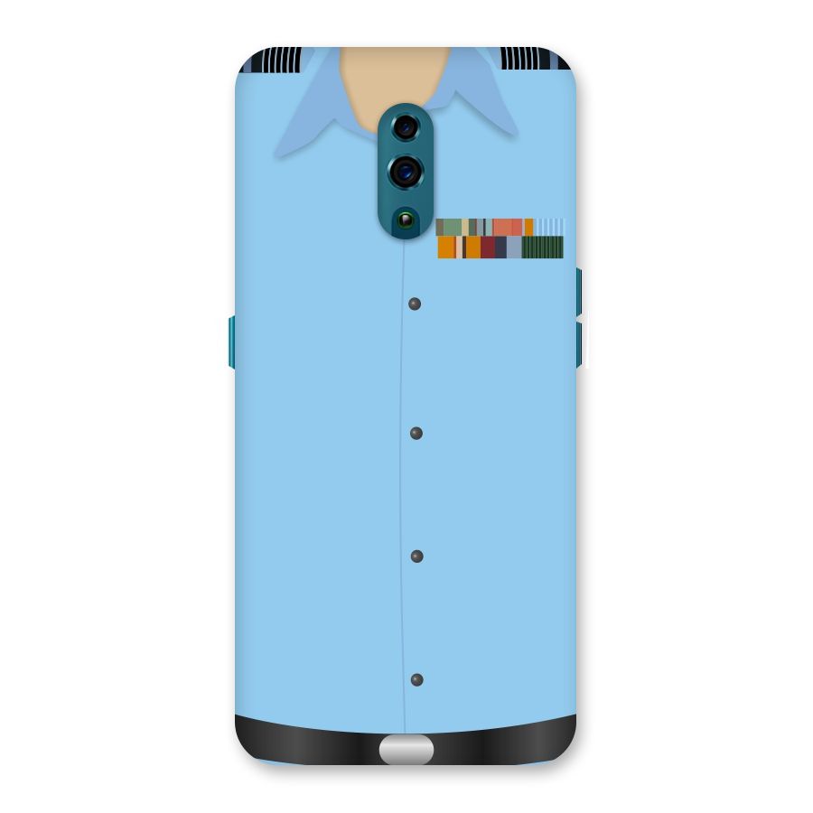 Air Force Uniform Back Case for Oppo Reno