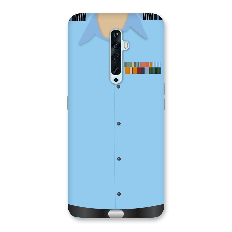 Air Force Uniform Back Case for Oppo Reno2 F