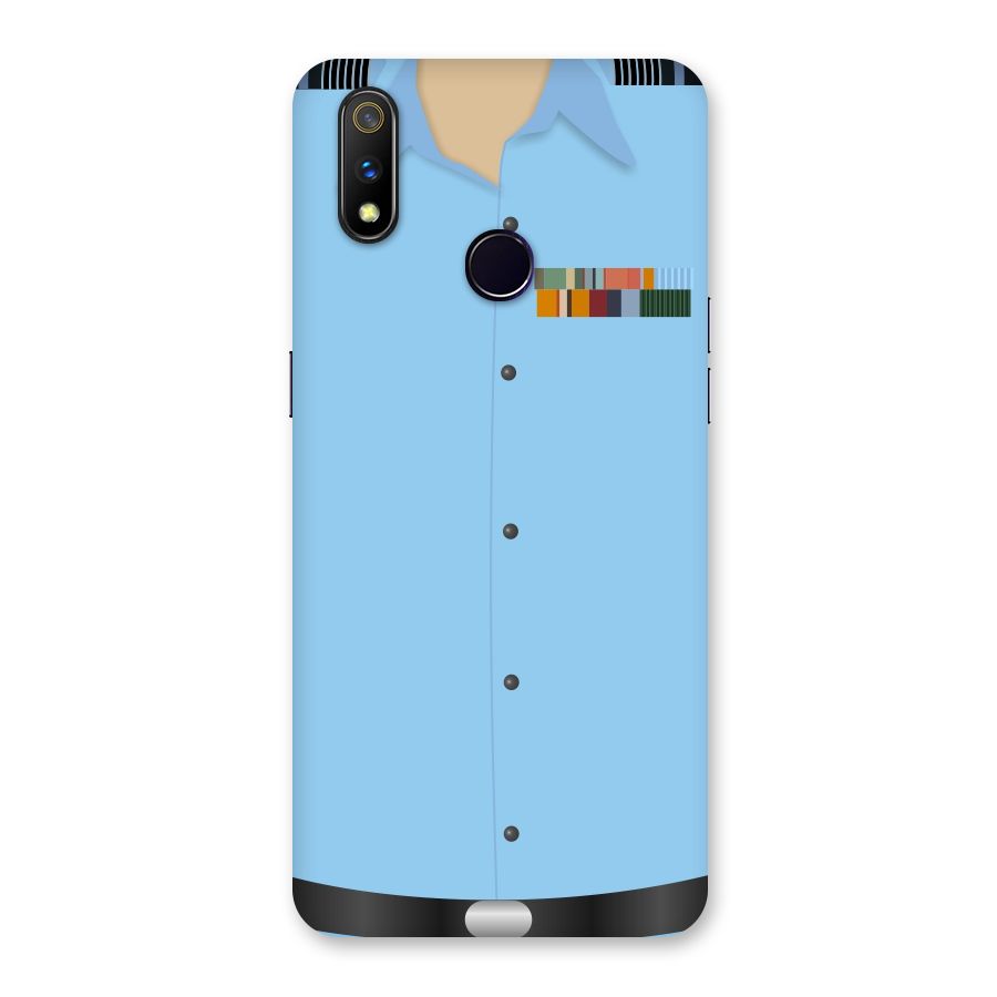 Air Force Uniform Back Case for Realme 3 Pro