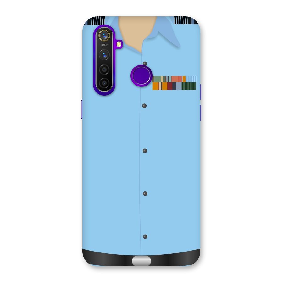 Air Force Uniform Back Case for Realme 5 Pro