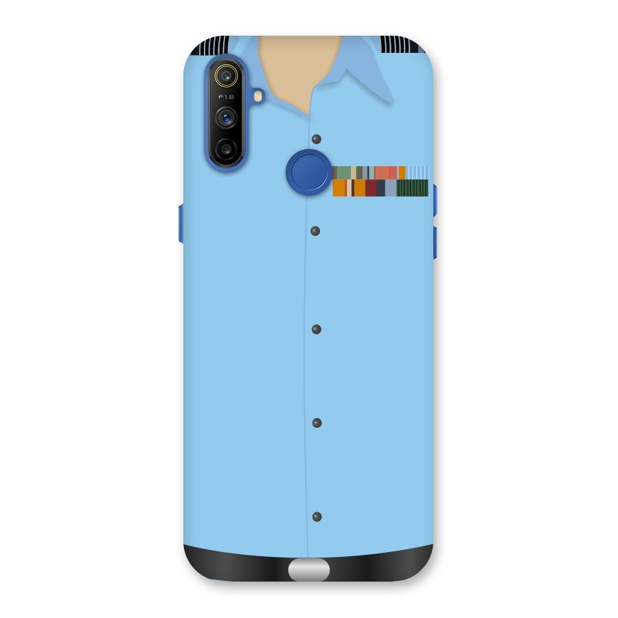 Air Force Uniform Back Case for Realme Narzo 10A