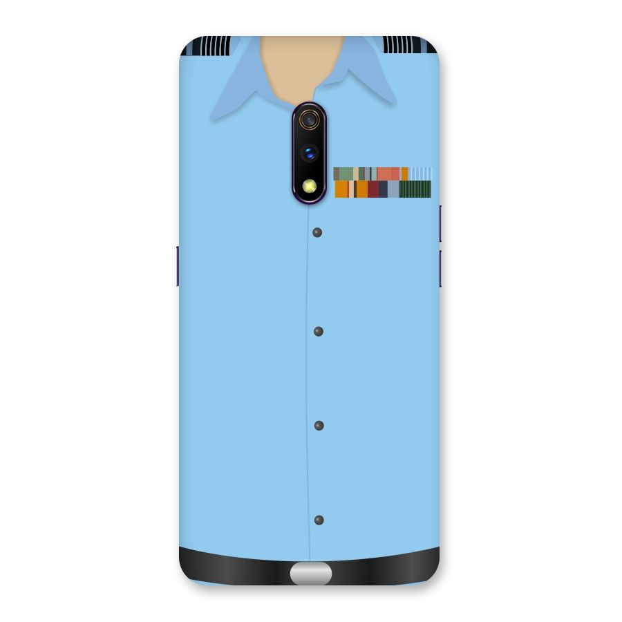 Air Force Uniform Back Case for Realme X