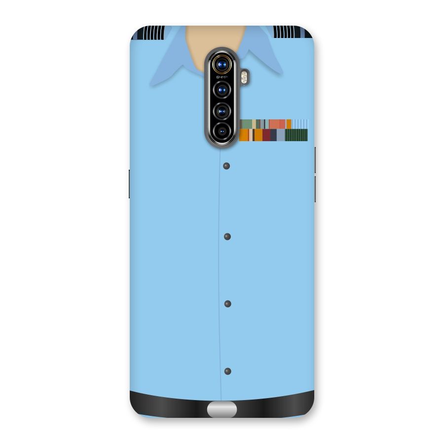 Air Force Uniform Back Case for Realme X2 Pro