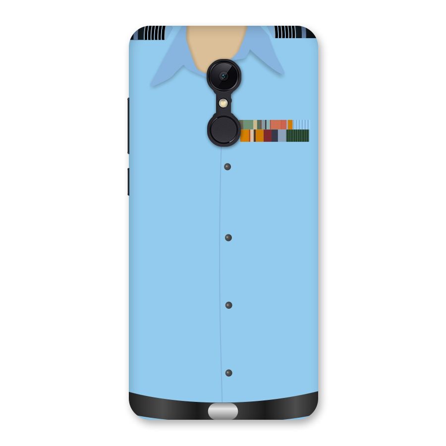 Air Force Uniform Back Case for Redmi 5