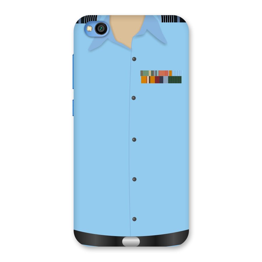 Air Force Uniform Back Case for Redmi Go