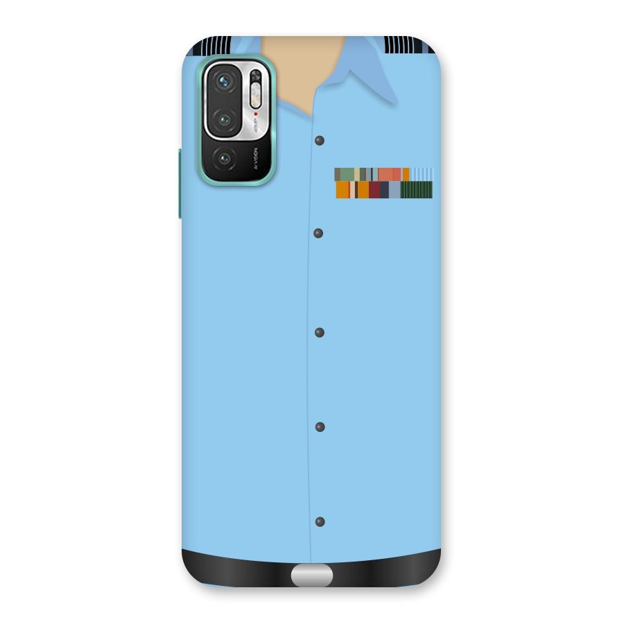 Air Force Uniform Back Case for Redmi Note 10T 5G