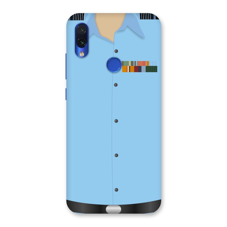 Air Force Uniform Back Case for Redmi Note 7