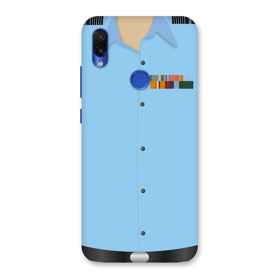 Air Force Uniform Back Case for Redmi Note 7S