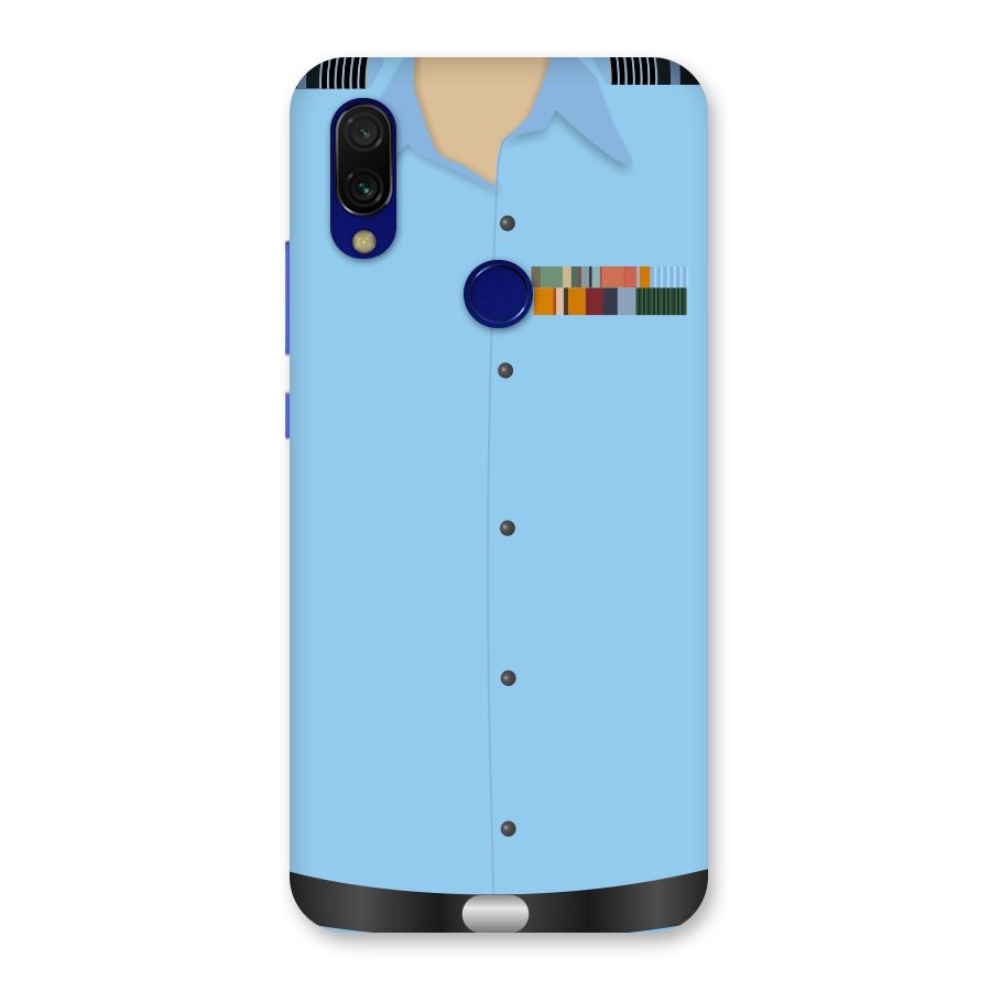 Air Force Uniform Back Case for Redmi Y3