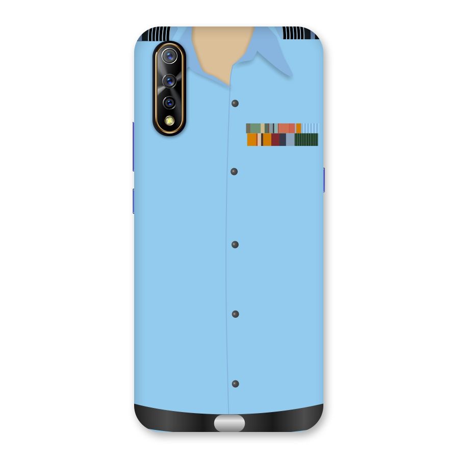 Air Force Uniform Back Case for Vivo S1