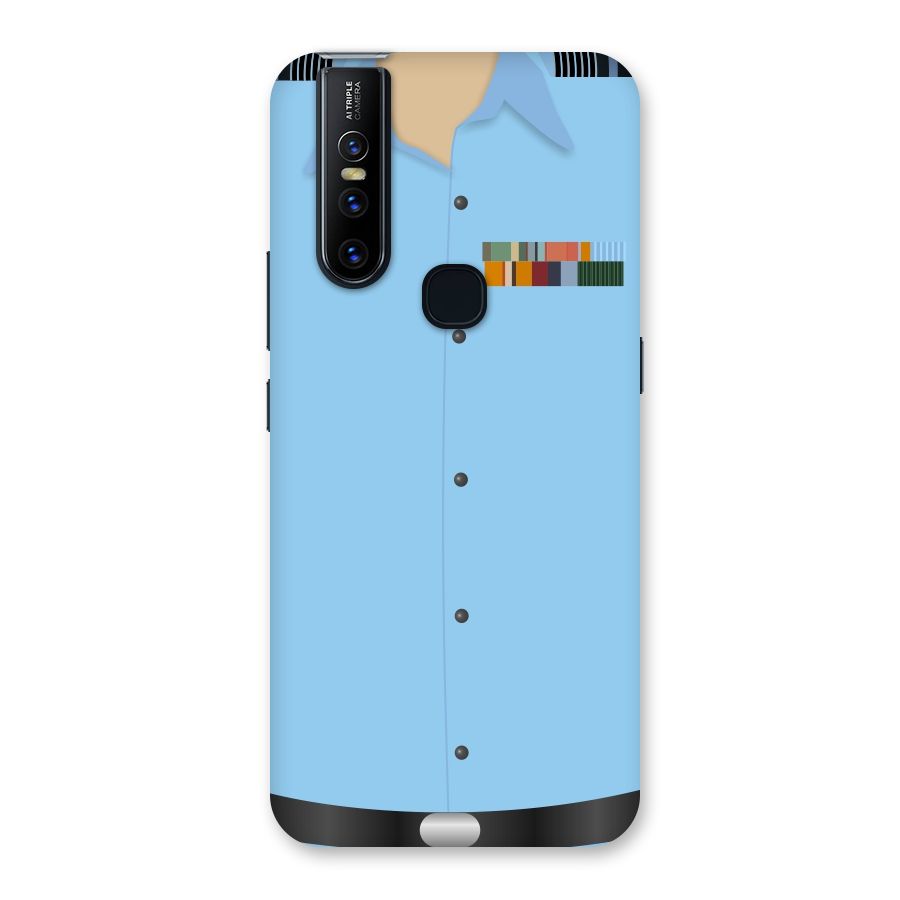 Air Force Uniform Back Case for Vivo V15