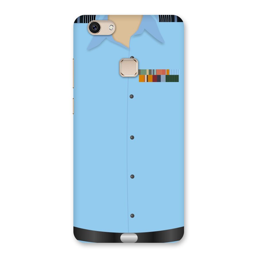 Air Force Uniform Back Case for Vivo V7