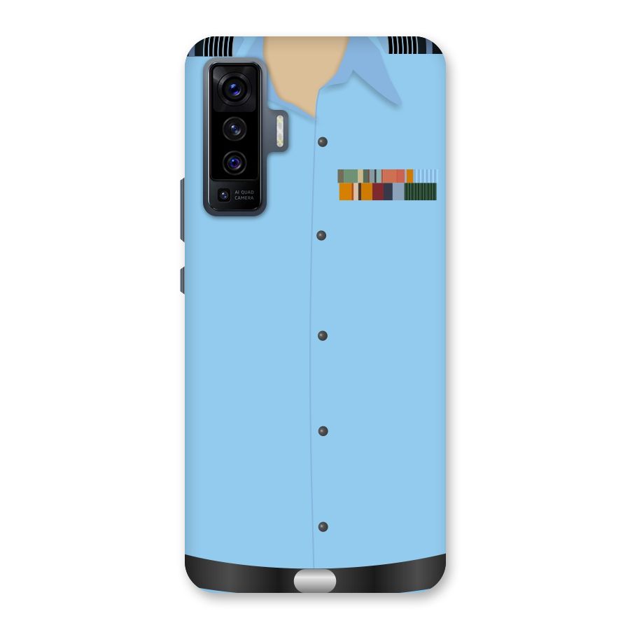Air Force Uniform Back Case for Vivo X50