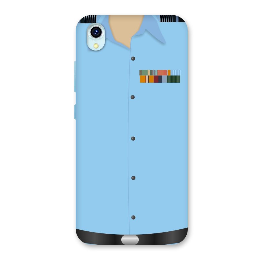 Air Force Uniform Back Case for Vivo Y1s