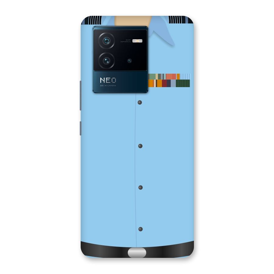 Air Force Uniform Back Case for Vivo iQOO Neo 6 5G