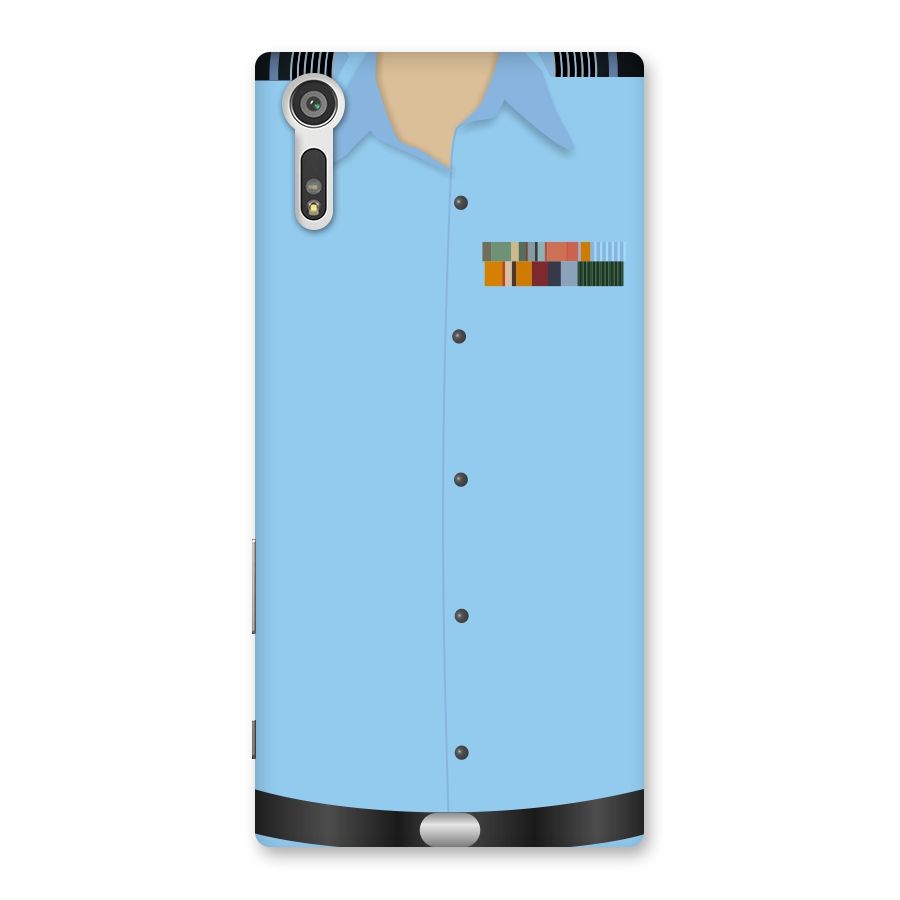 Air Force Uniform Back Case for Xperia XZ