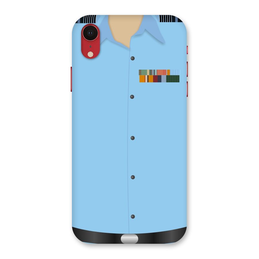 Air Force Uniform Back Case for iPhone XR