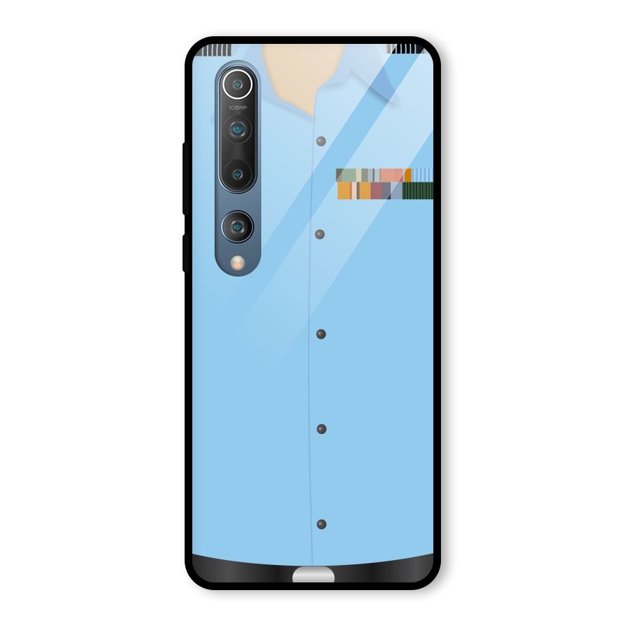 Air Force Uniform Glass Back Case for Mi 10