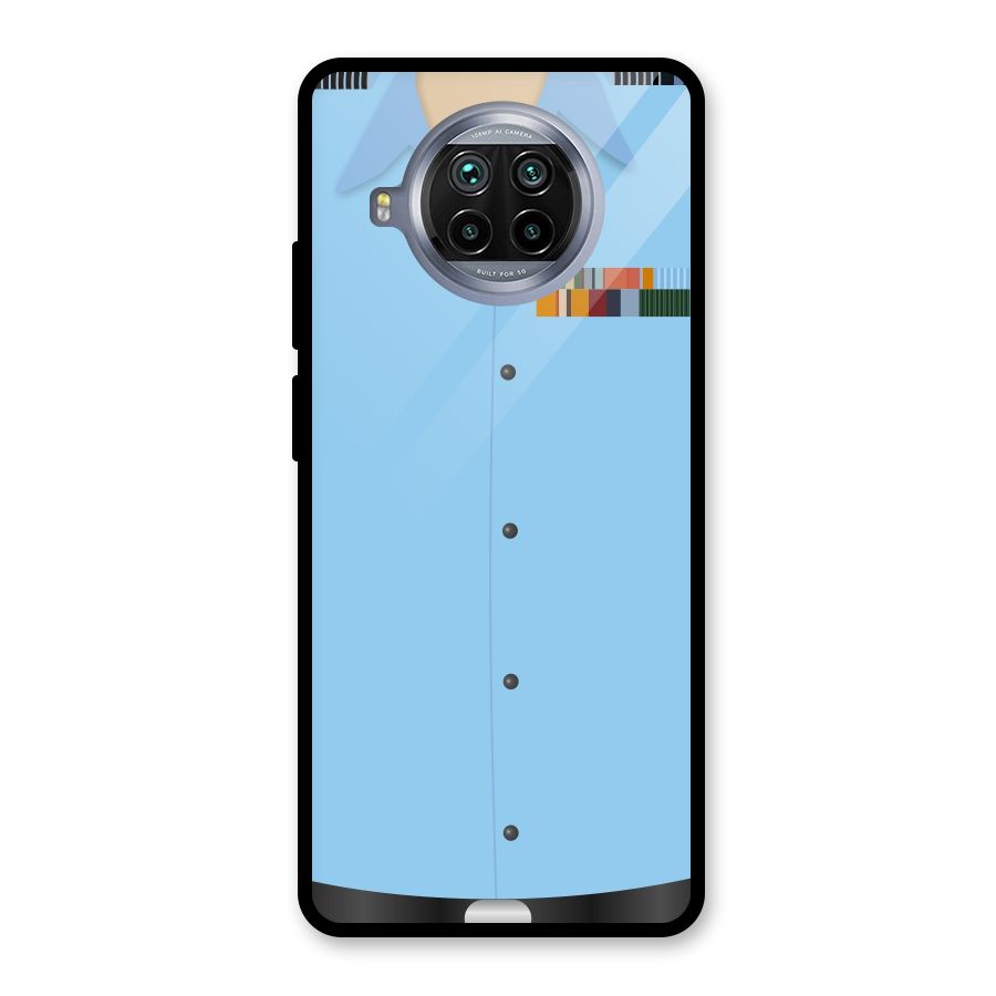 Air Force Uniform Glass Back Case for Mi 10i