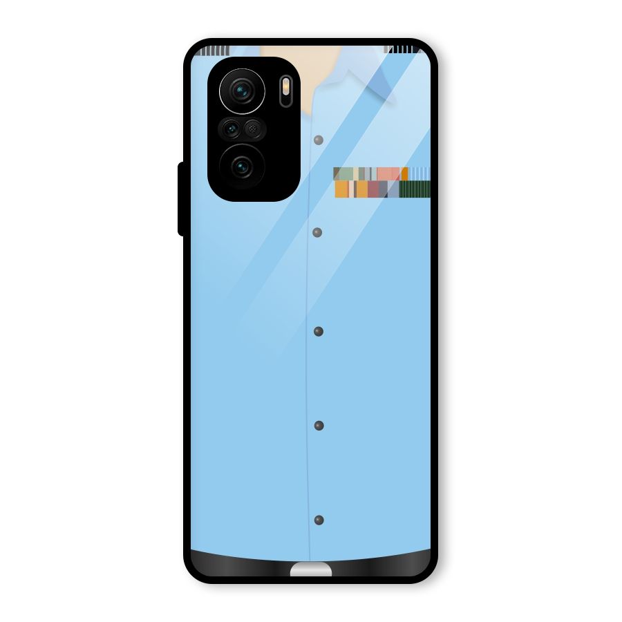 Air Force Uniform Glass Back Case for Mi 11x