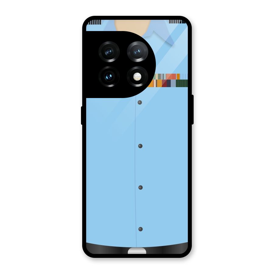 Air Force Uniform Glass Back Case for OnePlus 11