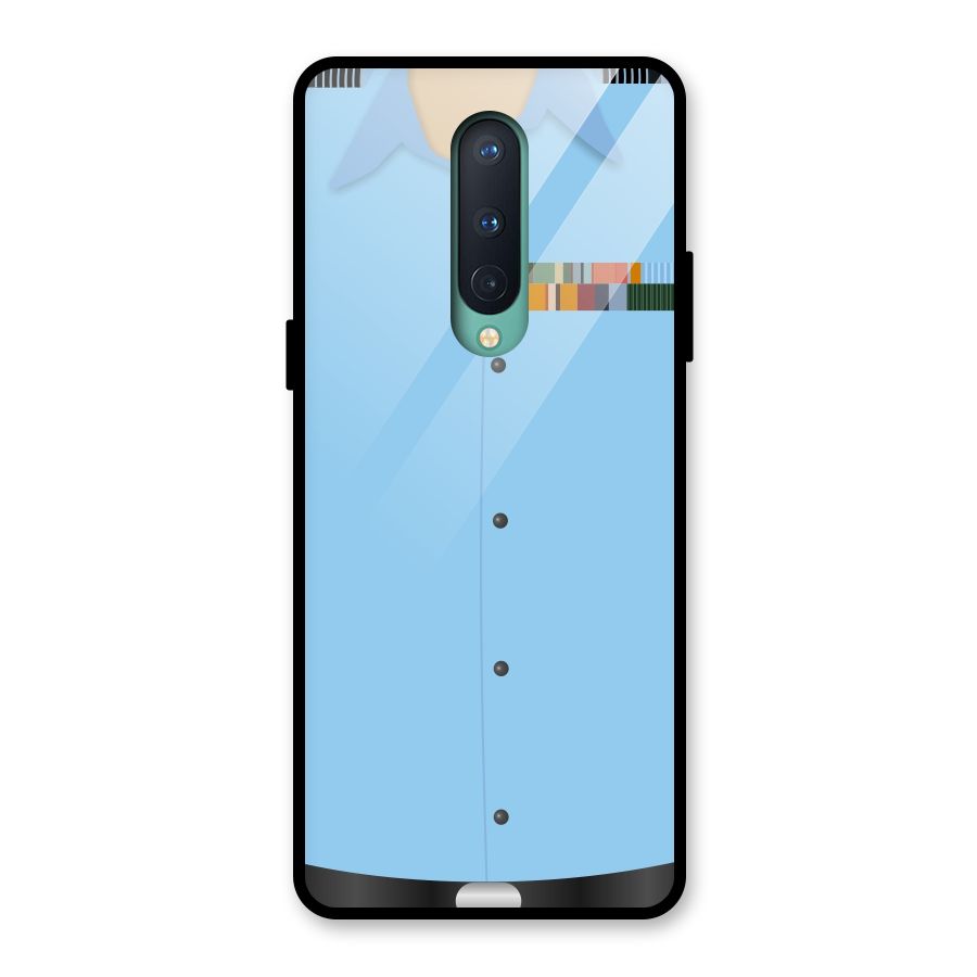 Air Force Uniform Glass Back Case for OnePlus 8