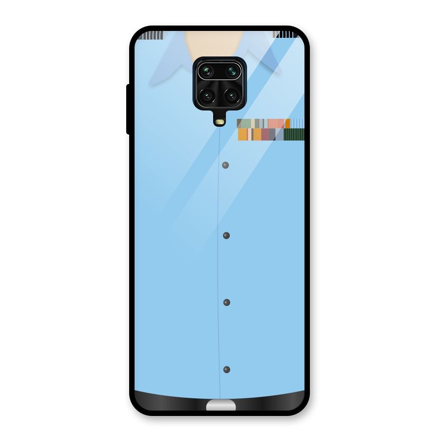 Air Force Uniform Glass Back Case for Poco M2 Pro