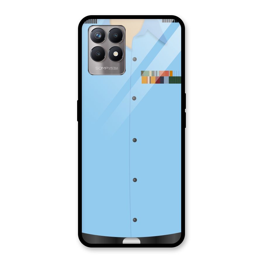 Air Force Uniform Glass Back Case for Realme Narzo 50