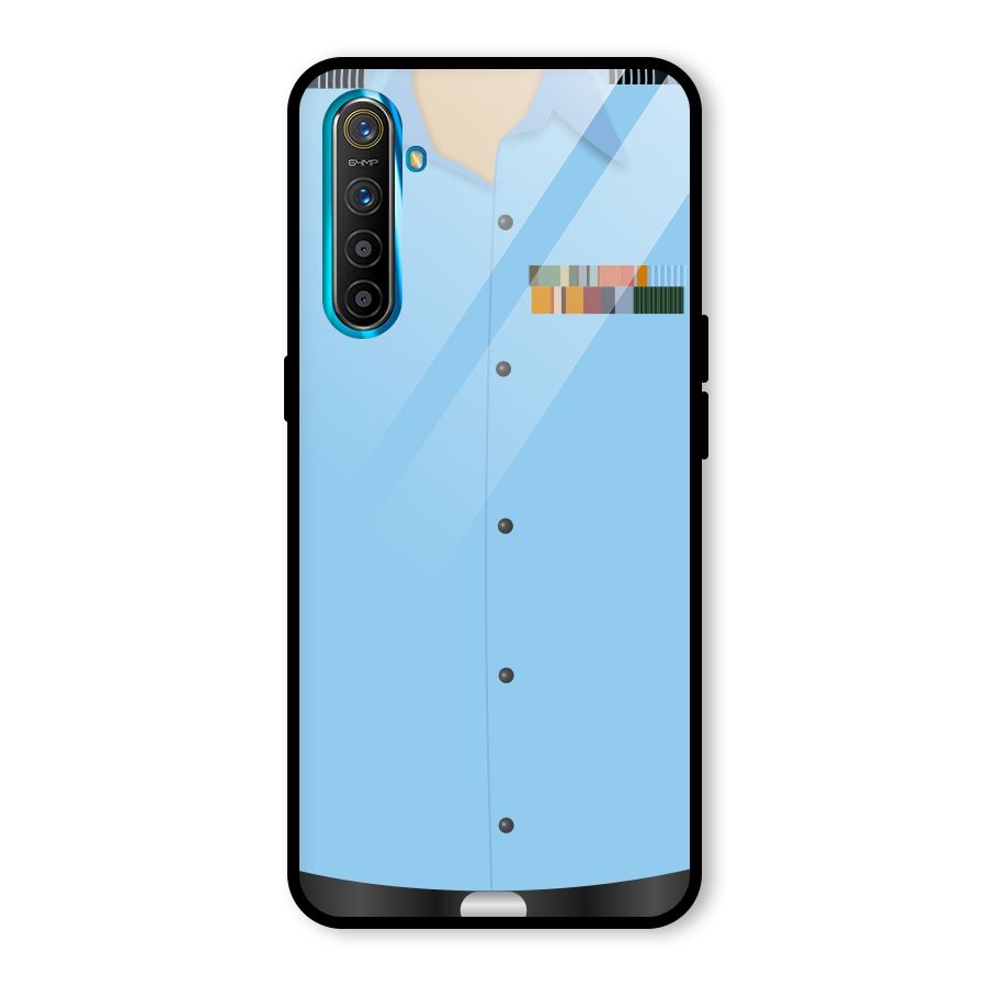 Air Force Uniform Glass Back Case for Realme X2