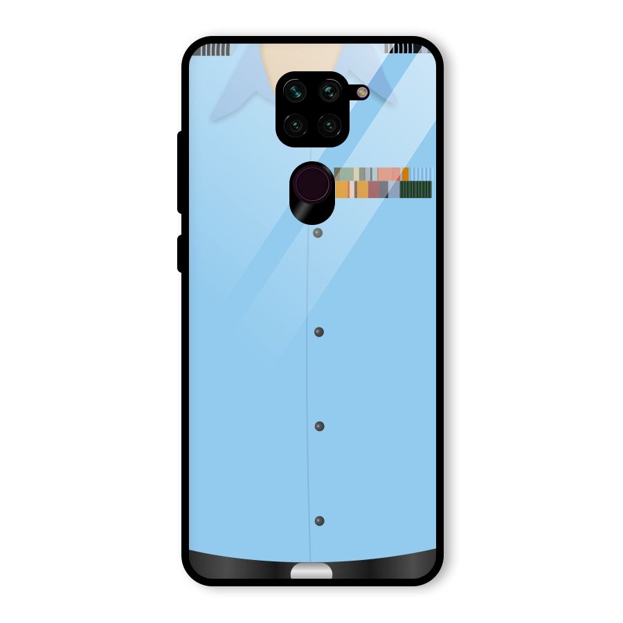 Air Force Uniform Glass Back Case for Redmi Note 9