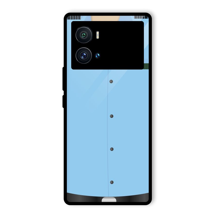 Air Force Uniform Glass Back Case for Vivo iQOO 9 Pro