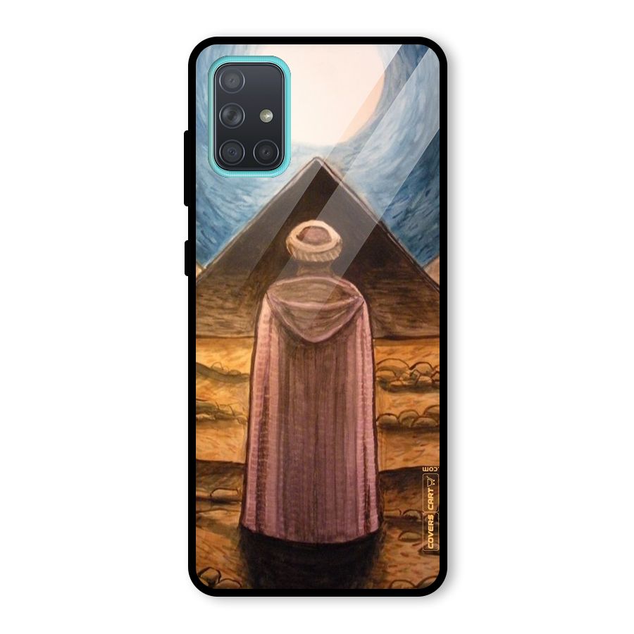 Alchemist Art Glass Back Case for Galaxy A71