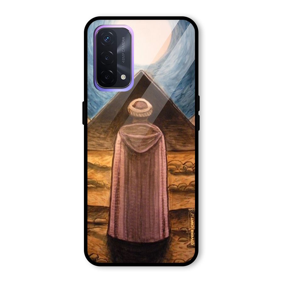 Alchemist Art Glass Back Case for Oppo A74 5G